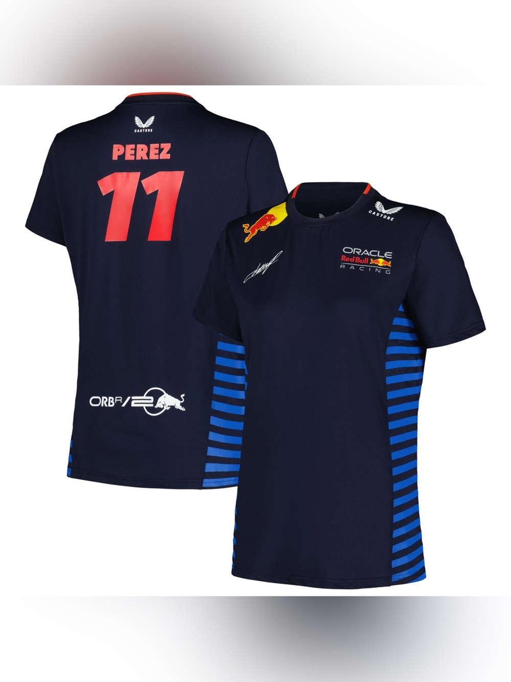 Sergio Perez Red Bull Racing Castore Women's 2024 Driver T-Shirt Formula 1